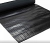 Резиновая рулонная дорожка Rubber Matting 1,2х4 м 3мм черная